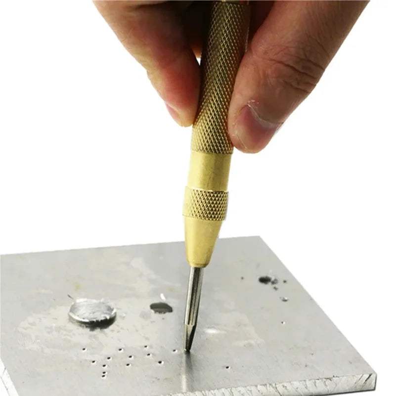 STONEGO Automatic Spring-Loaded Center Punch Drill Tool