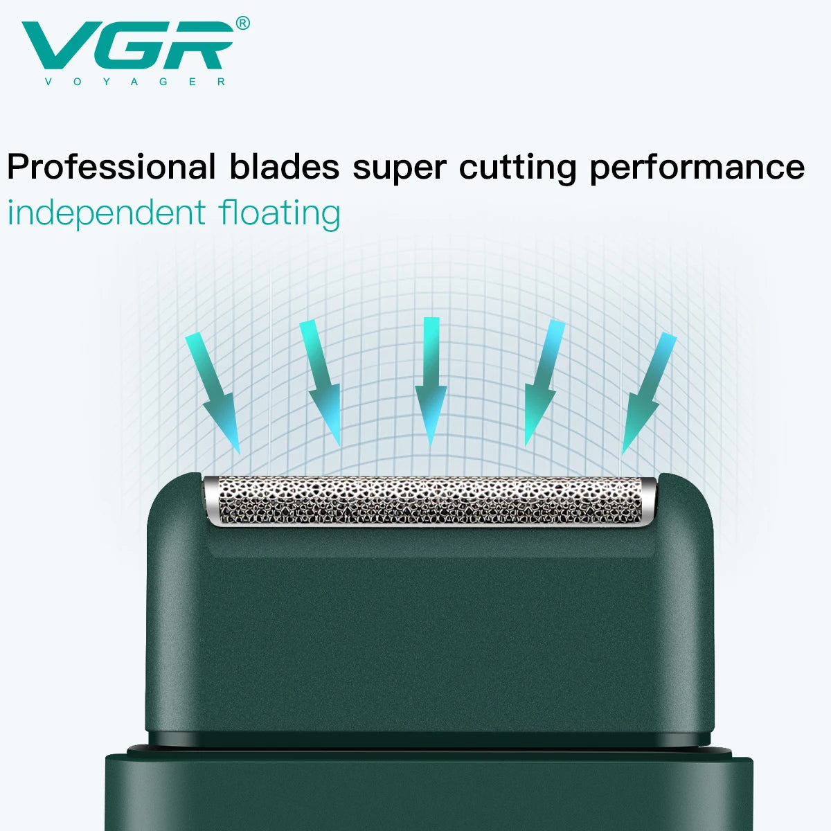 VGR V-390 Mini Electric Shaver & Beard Trimmer for Men