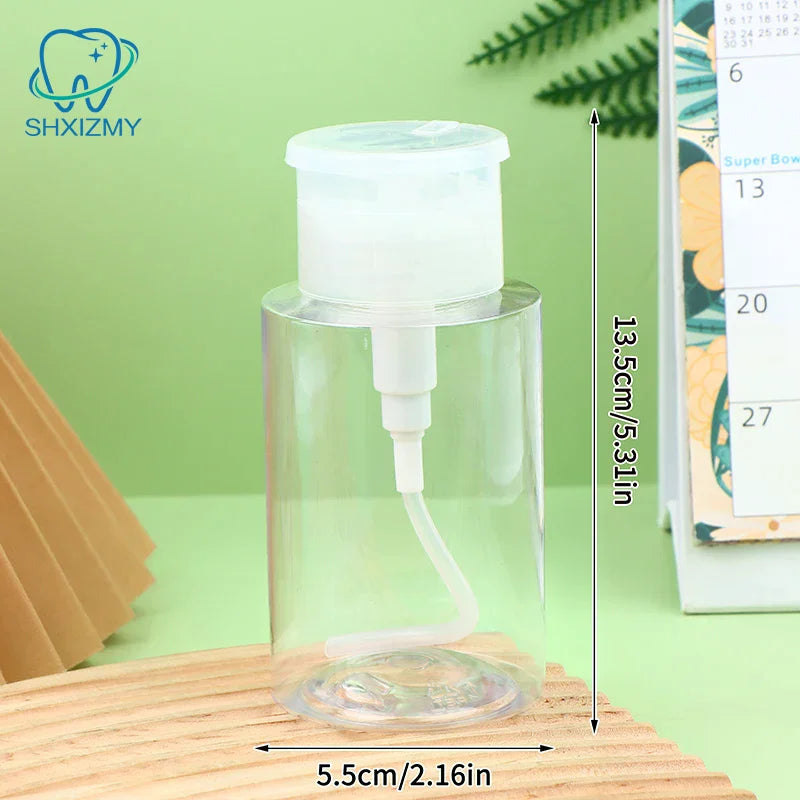 Refillable Pump Dispenser Bottle 100–300ml | Makeup & Nail