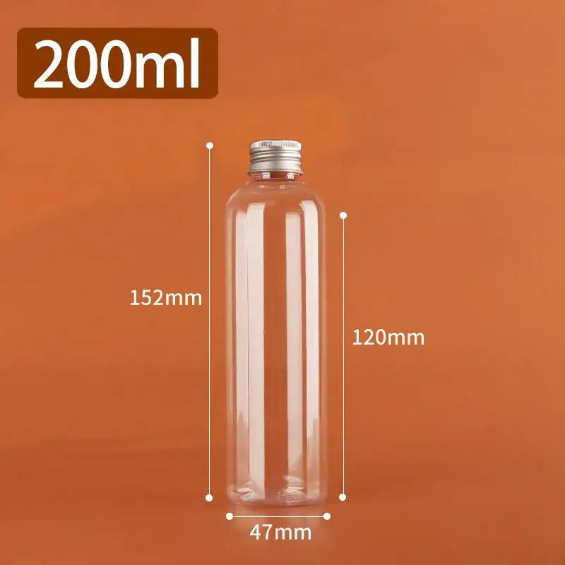 Refillable Travel Cosmetic Bottles | Plastic & Aluminum Cap
