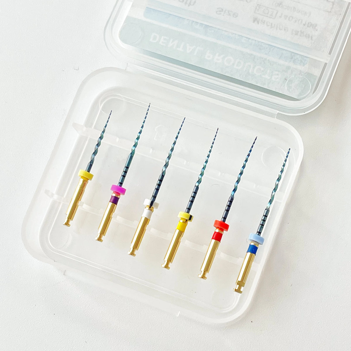 Sx-F3 NiTi Rotary Files 6-Pack | 19/25mm Flexible Micro Drills