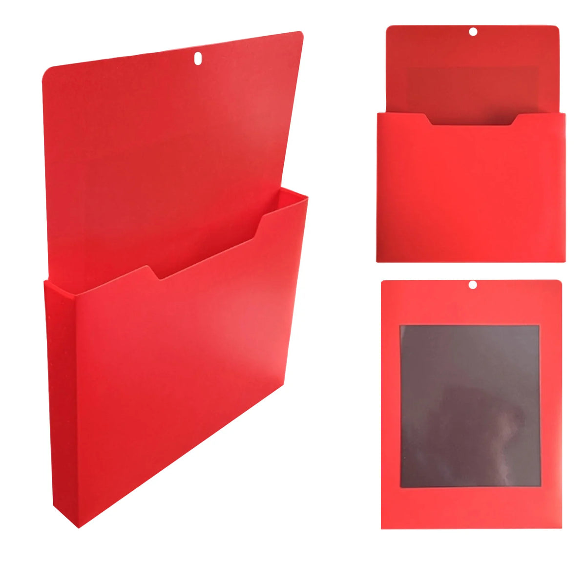 Colorful Magnetic Wall File Organizer – Hanging Folder Holder