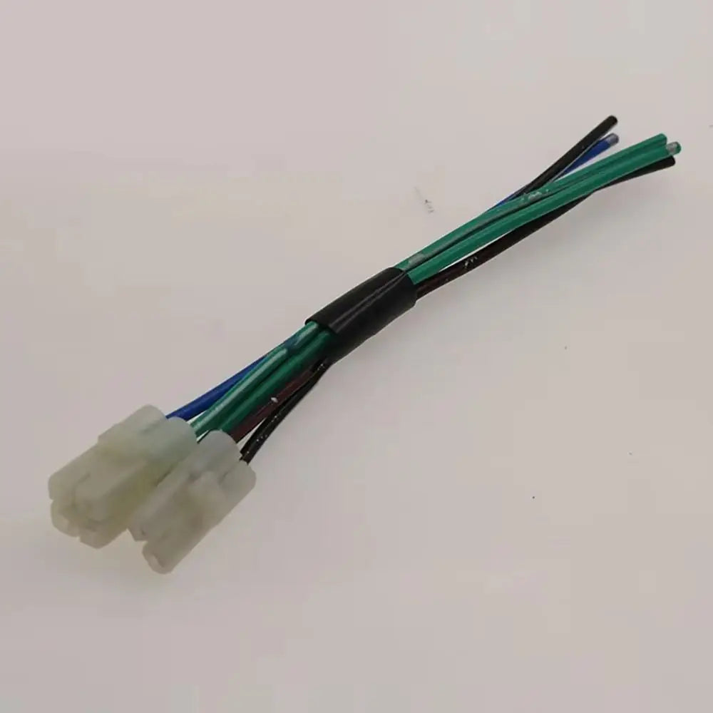 CG-125 Motorcycle CDI Ignition Coil 4+2 Pin Harness Plug Wire