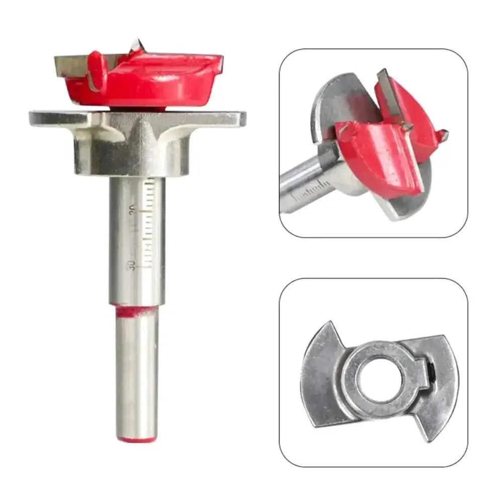 15–35mm Carbide Hole Saw Boring Bit | Wood Hinge Drill
