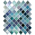 3D Mosaic Crystal Epoxy Wall Stickers – Self-Adhesive Backsplash