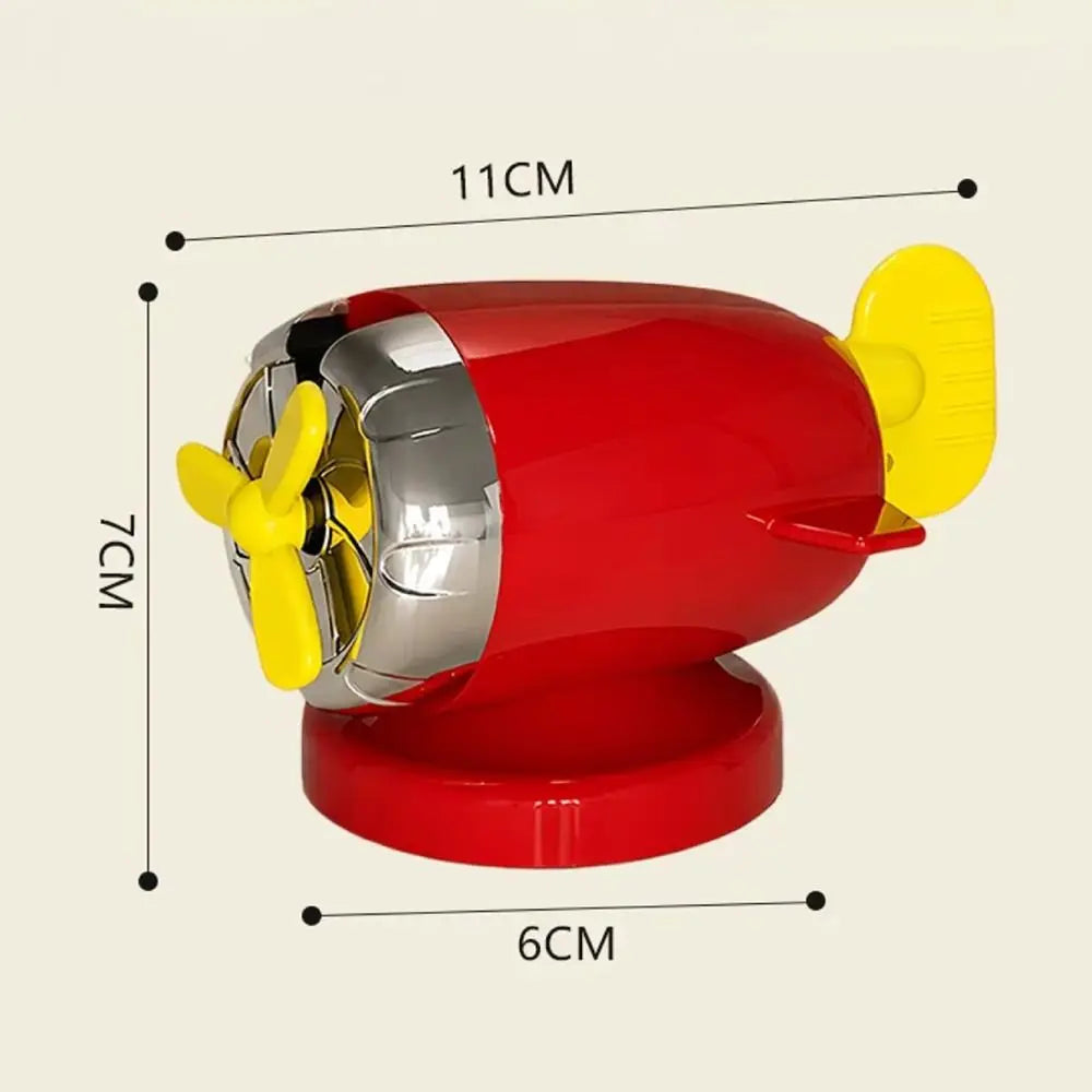 Airplane Toothpaste Tube Squeezer – Freestanding Manual Press