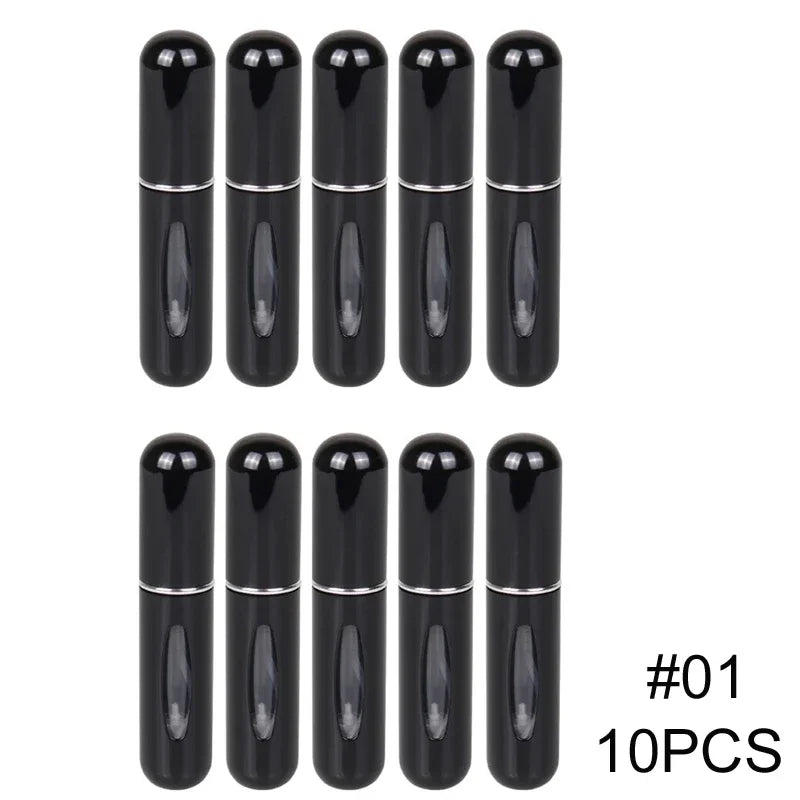 Mini Perfume Atomizer 5ml Refillable Travel Spray Bottle Set
