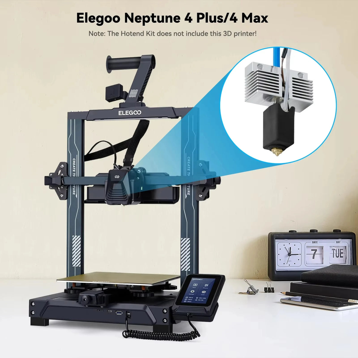 BEGRINT All-Metal Hotend Kit for ELEGOO Neptune 4 Plus/4 Max
