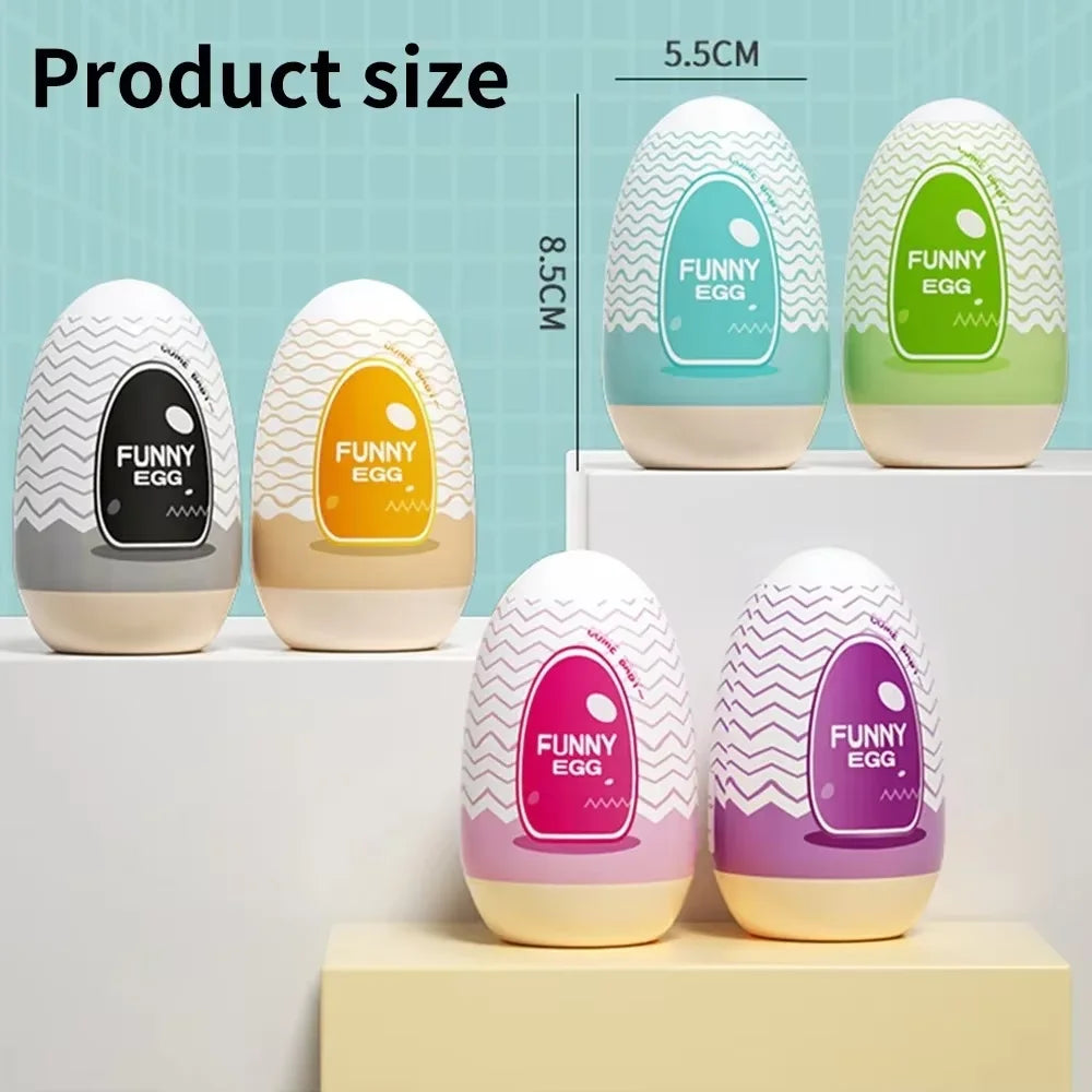 OREADEX Pocket Egg Stroker – 3D Textured Silicone Massager