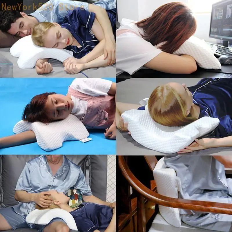 Memory Foam Cuddle Pillow – Ergonomic Neck & Cervical Support