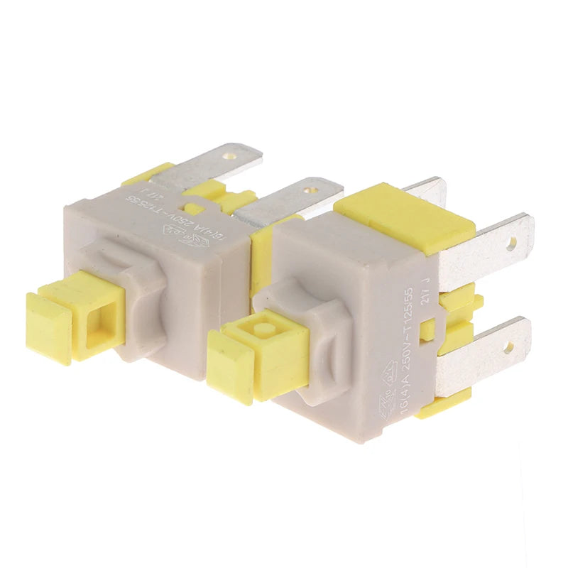 E-Switch PA512C 4-Pin Self-Locking Power Button 16A 250V