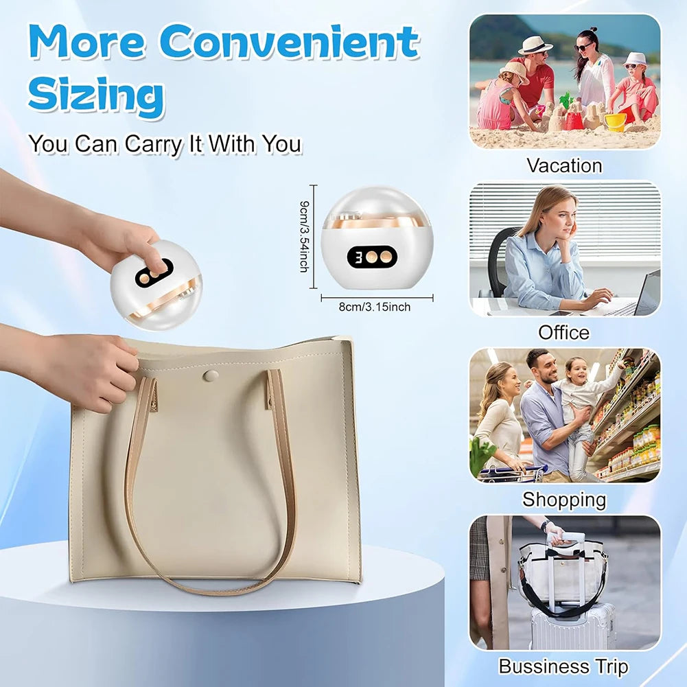 VIBE Electric Nail Clipper & Grinder – USB Rechargeable 2-in-1