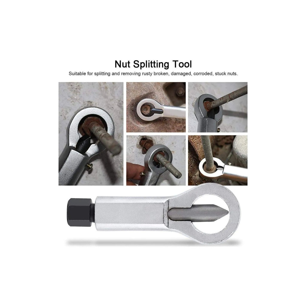 Heavy Duty Nut Splitter & Bolt Extractor Kit – 4 Sizes