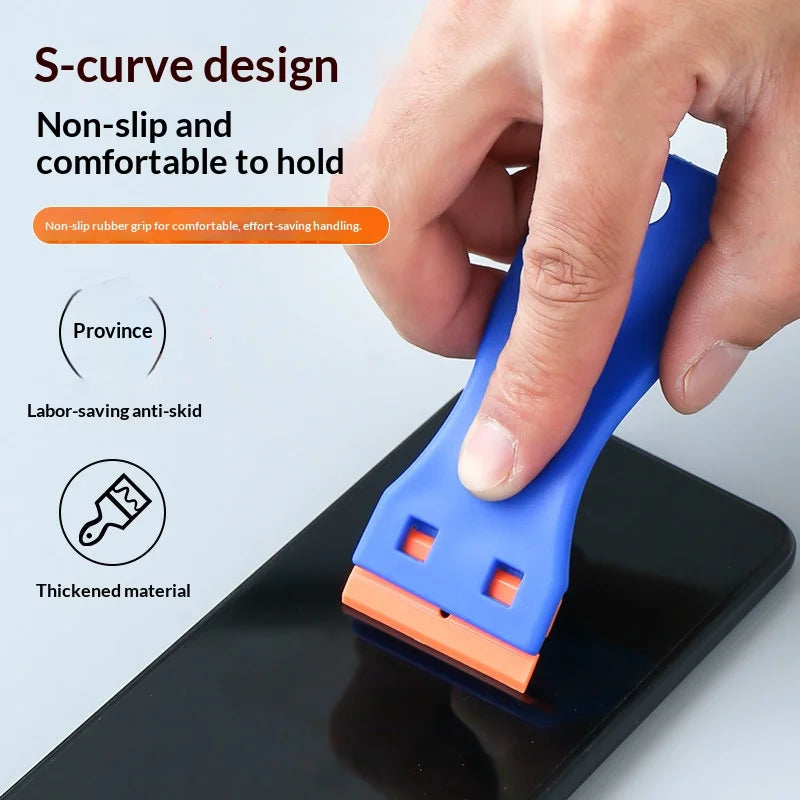 Plastic Razor Scraper – Non-Scratch Sticker & Glue Remover