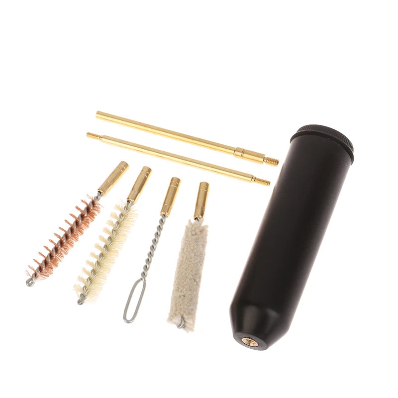 7-Pc Pocket Pistol Cleaning Kit – .38 / .357 / 9MM | VIBE