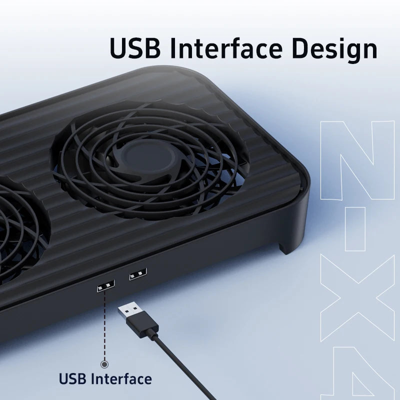 USB Dual Cooling Fan for Router, DVR, Console & TV Box