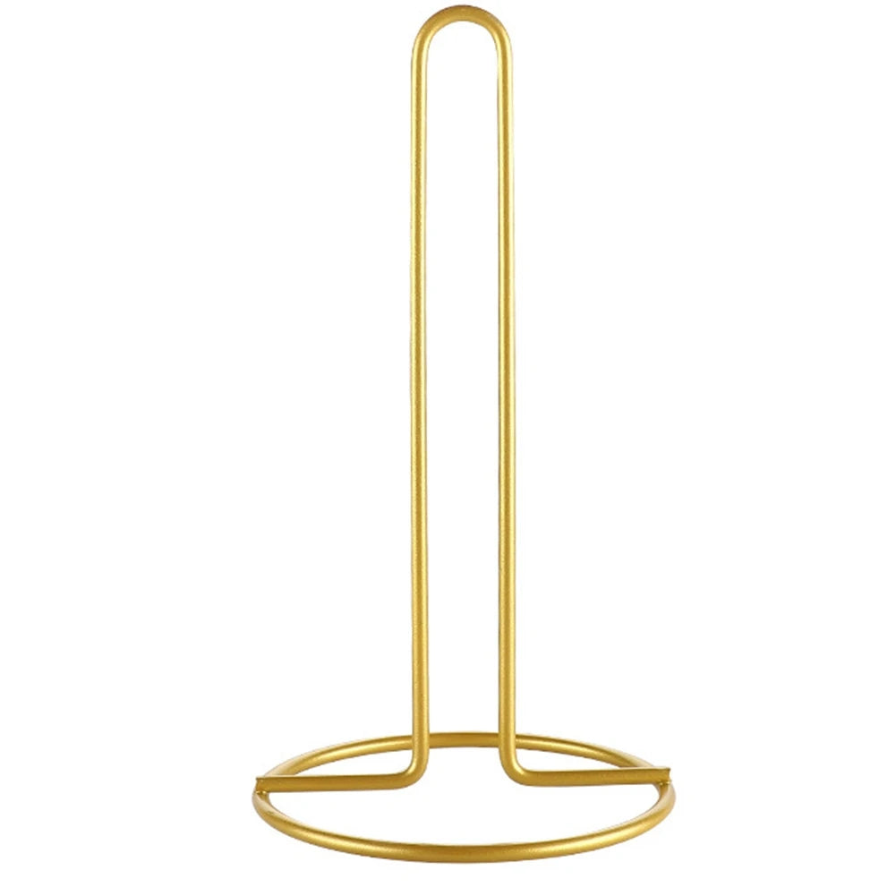 Desktop Paper Towel Rack & Cling Film Roll Holder – Iron