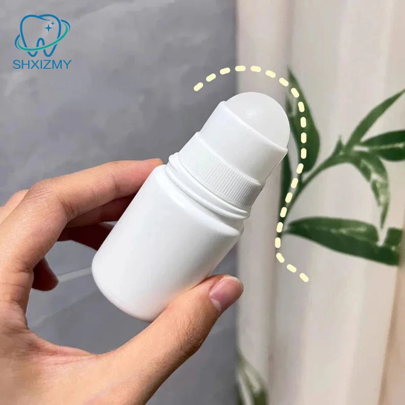 Refillable Roll-On Bottles 30–100ml | Leak-Proof HDPE