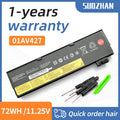 SUOZHAN 72Wh Battery for Lenovo ThinkPad T470 T480 T570 T580