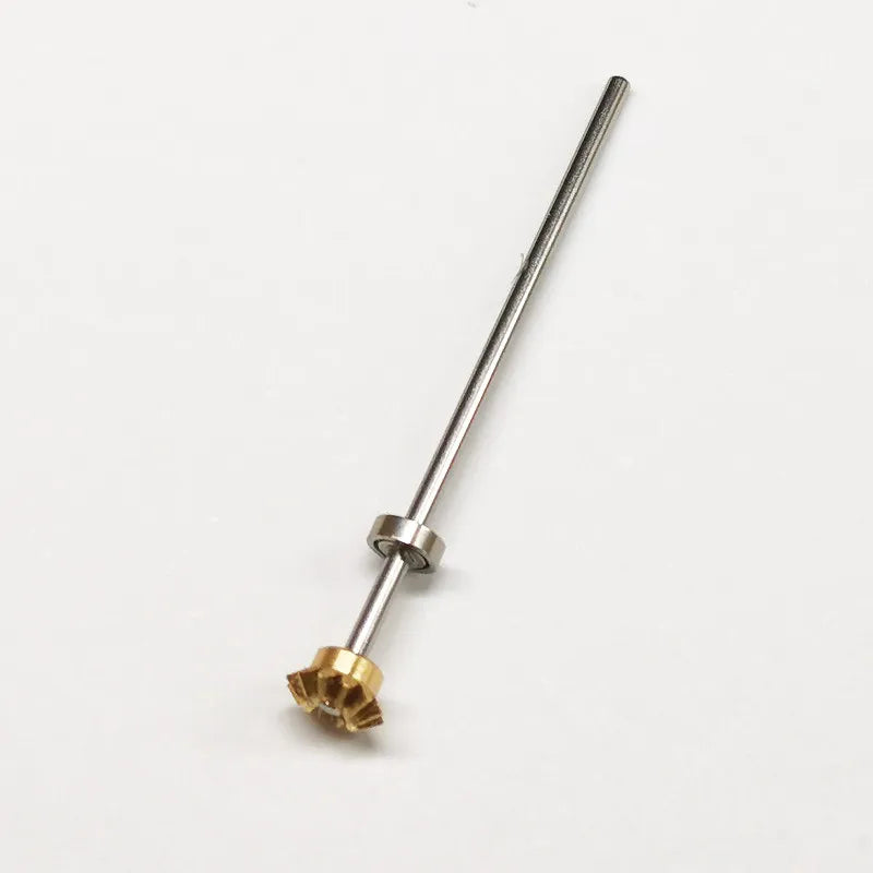 Mini Copper Bevel Gear 0.3M 12T 90° Step Gear for DIY Models