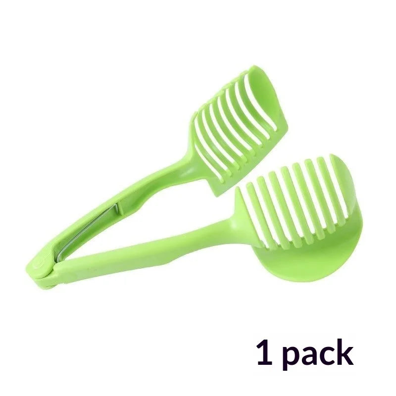 Handheld Fruit & Vegetable Slicer Clip | Lemon Tomato Cutter