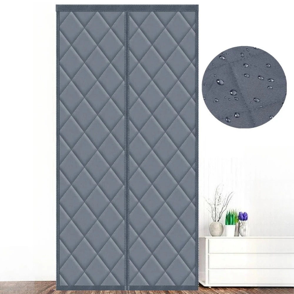 Magnetic Thermal Insulated Door Curtain – Windproof & Waterproof