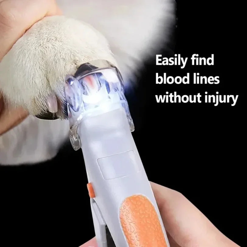 LED Pet Nail Clipper for Cats & Dogs – Safe Precision Trim