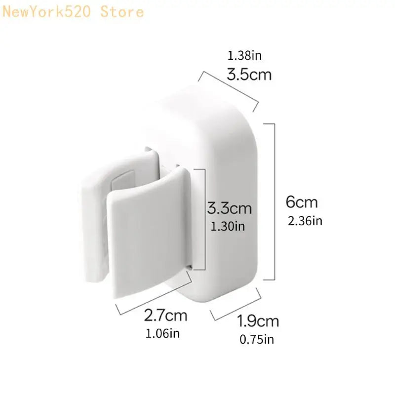 Wall-Mounted Electric Toothbrush Holder – ABS Bathroom Organizer