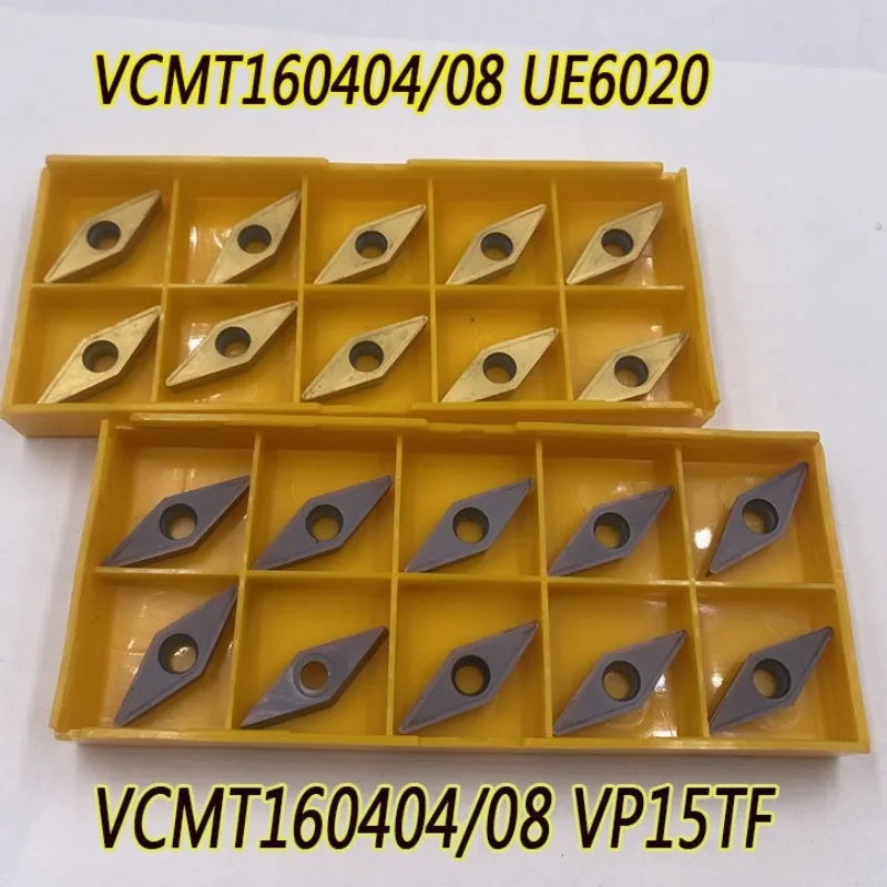 VCMT160408 Carbide CNC Turning Inserts UE6020 VP15TF Grade