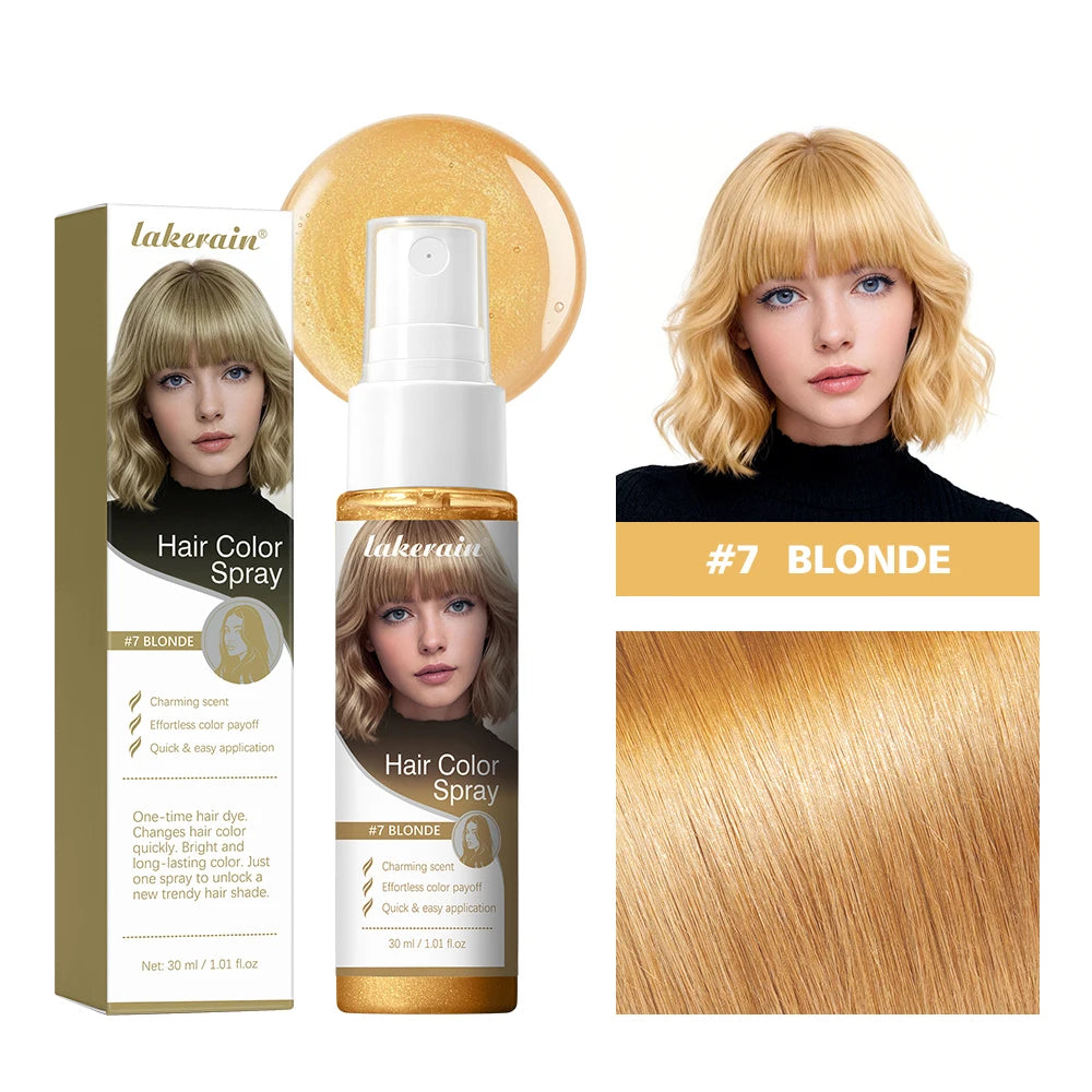 Washable Temporary Hair Color Spray – Instant DIY Hair Dye