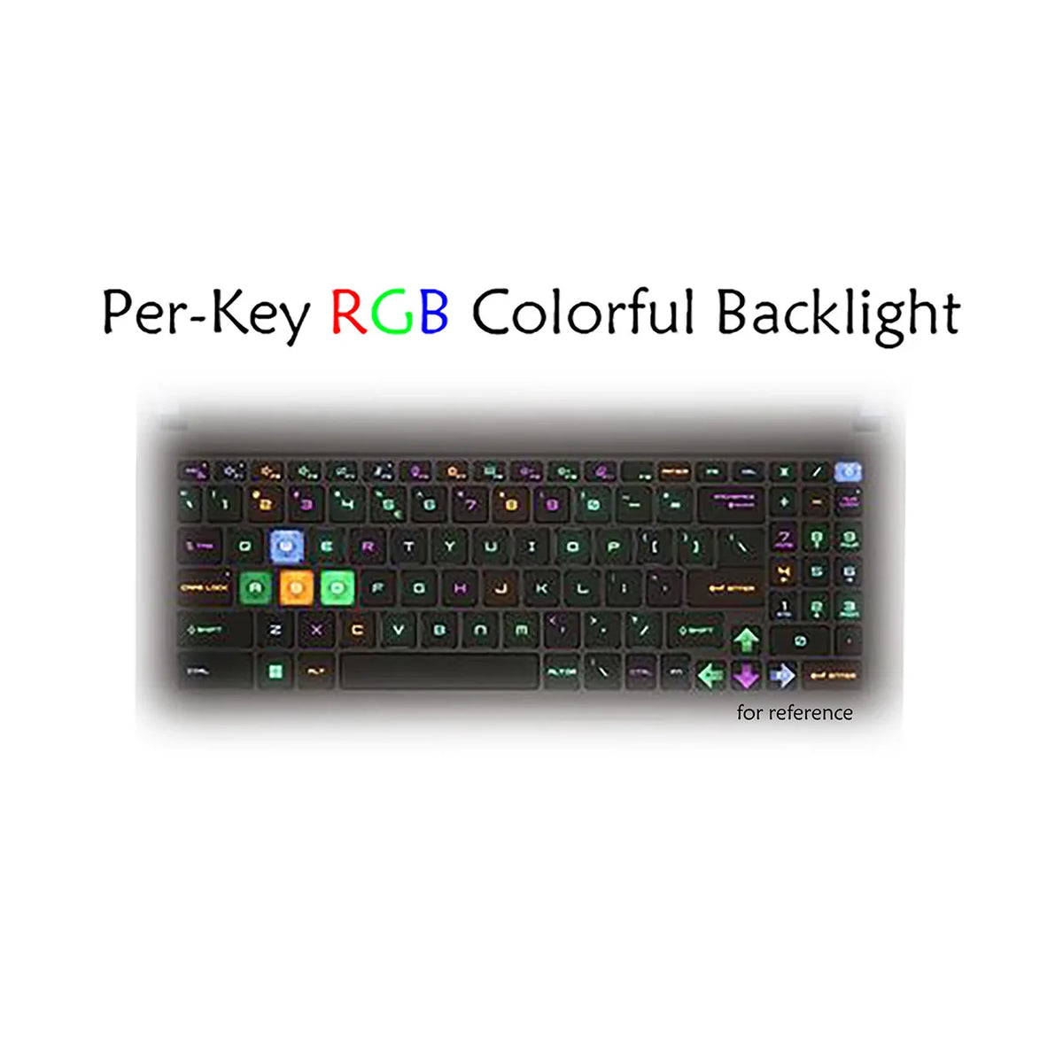 AZUBAY Per-Key RGB Keyboard for MSI Vector GP68 GP68HX