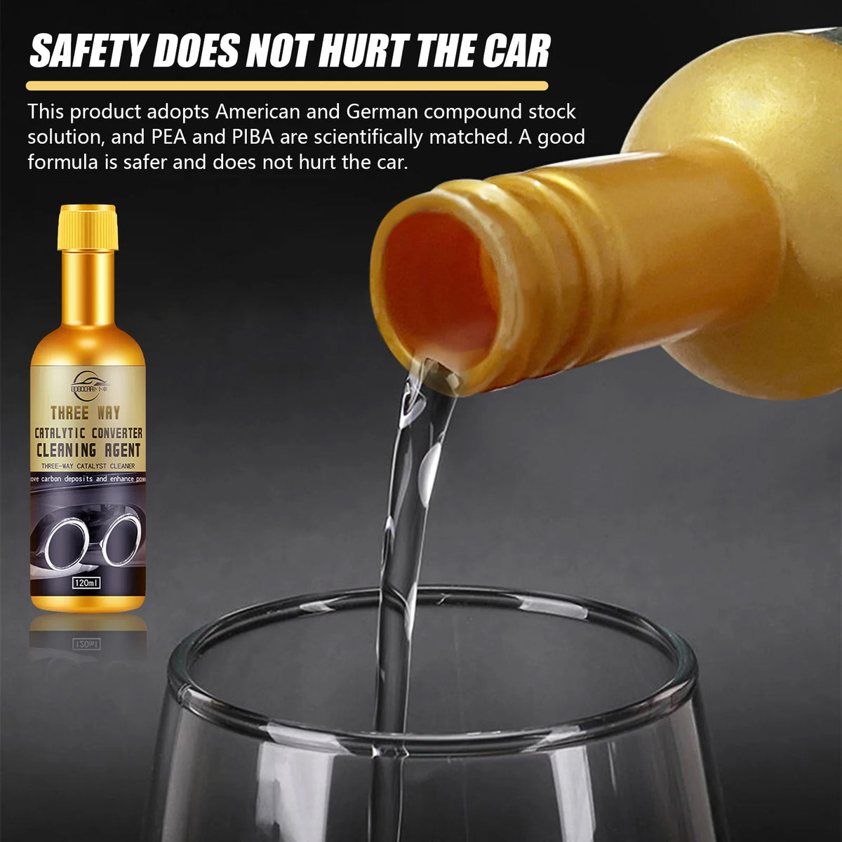 Hybrid Catalytic Converter Cleaner 120ml | Engine Booster