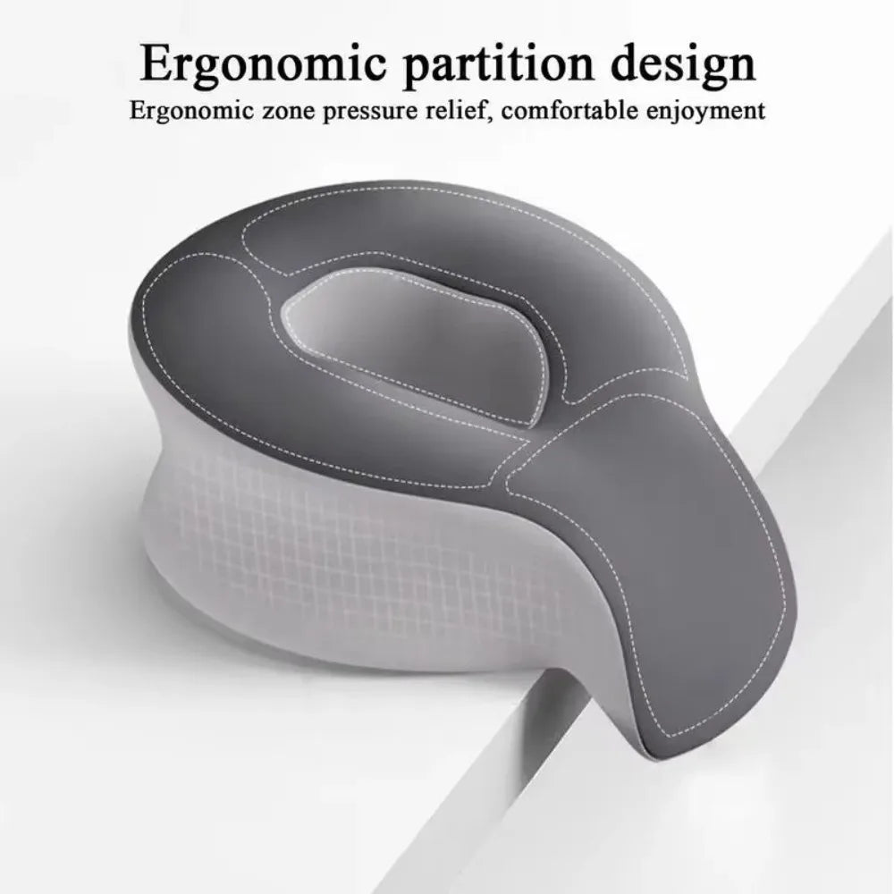 Breathable Memory Foam Pillow – Ergonomic Neck Support