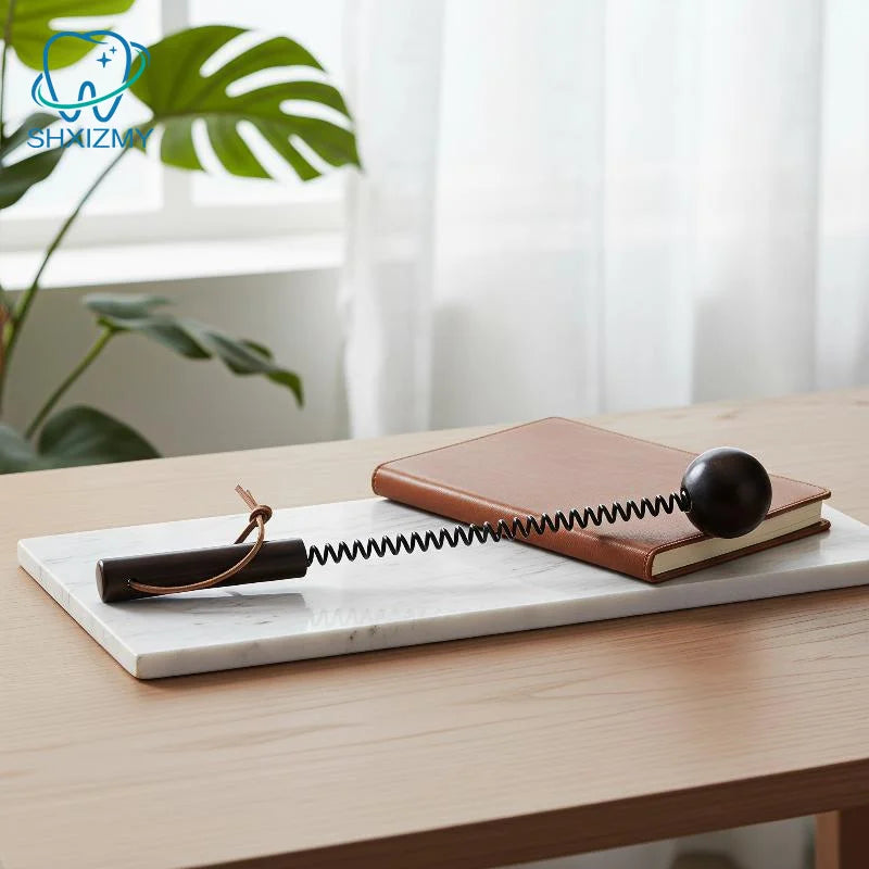 Sandalwood Acupoint Tapping Massage Hammer – Spring Handle
