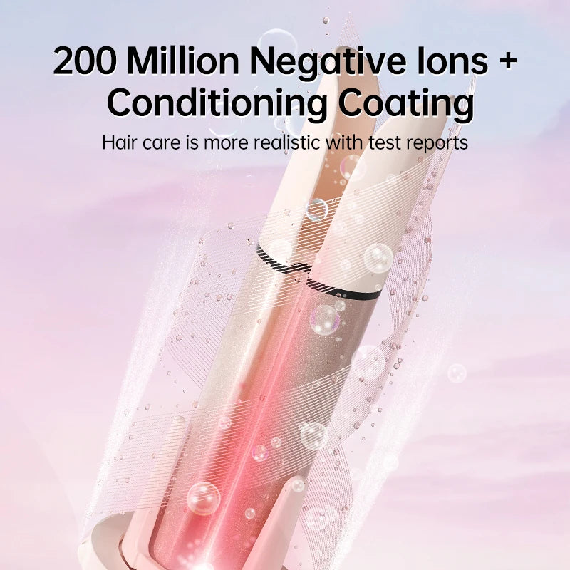 5-in-1 Auto Rotating Ceramic Hair Curler Wand Set
