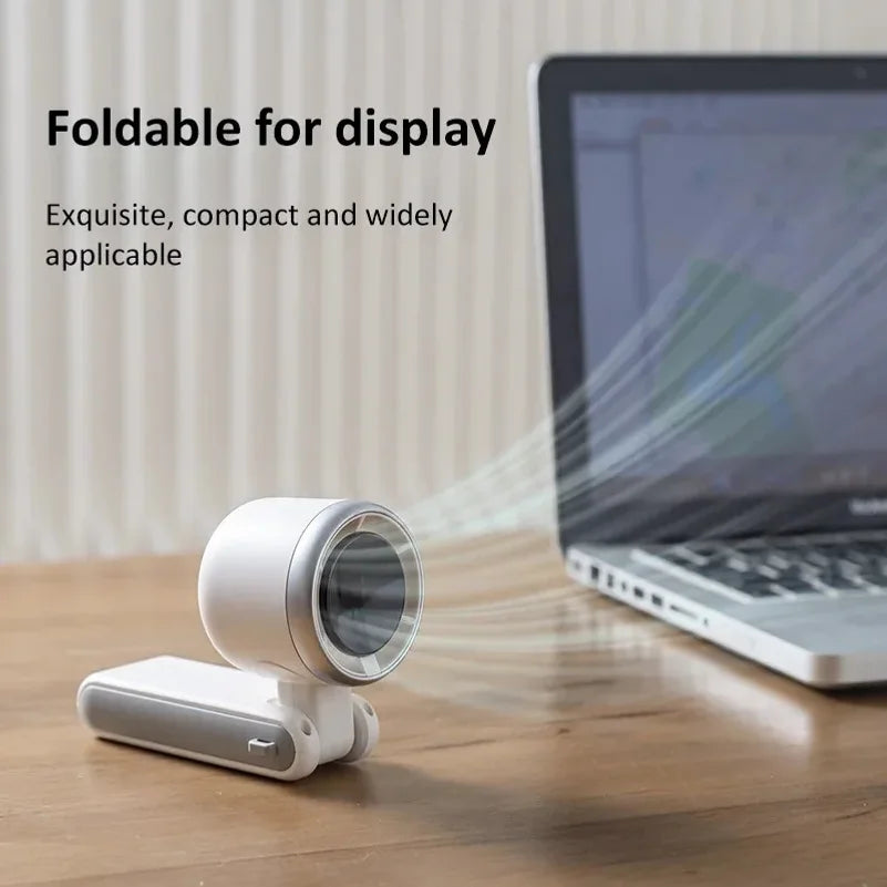 VIBE Foldable USB Rechargeable Portable Mini Handheld Fan