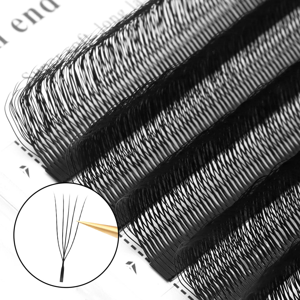 XIUSUZAKI Mink Premade Volume Fans U-Shaped YY Lash Extensions