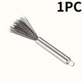 Long Handle Stainless Steel Multi-Function Cleaning Brush