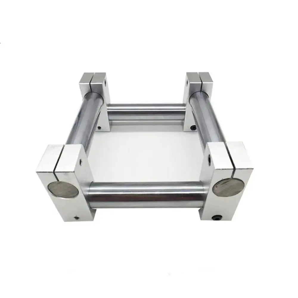 Aluminum Alloy Cross Clamp Optical Axis Pipe Fixing Bracket