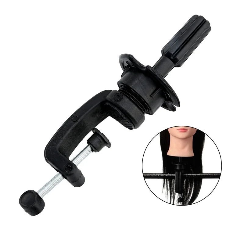 Mannequin Head Holder Stand – Adjustable Desk Clamp | VIBE