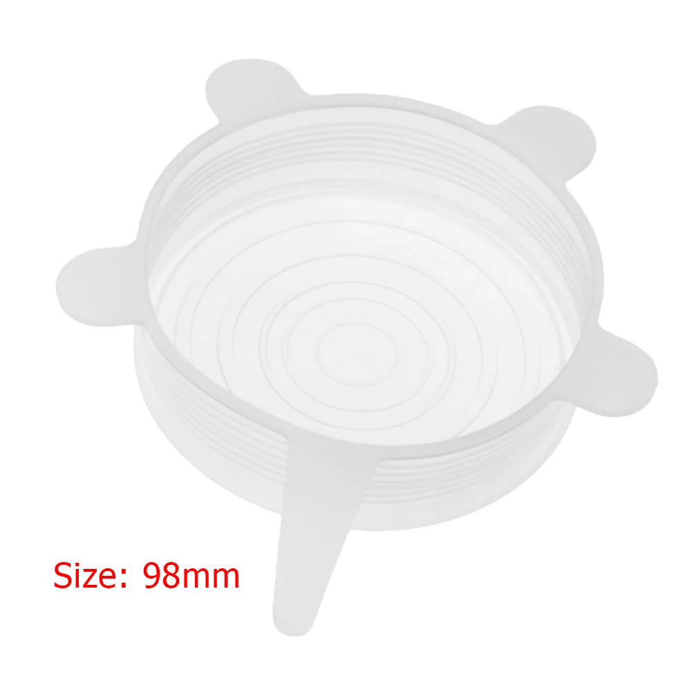Reusable Silicone Stretch Lids – Flexible Food Storage Covers
