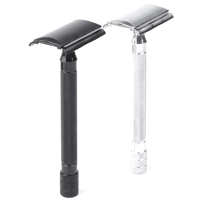 Men's Double Edge Safety Razor – Titanium Coated Blade