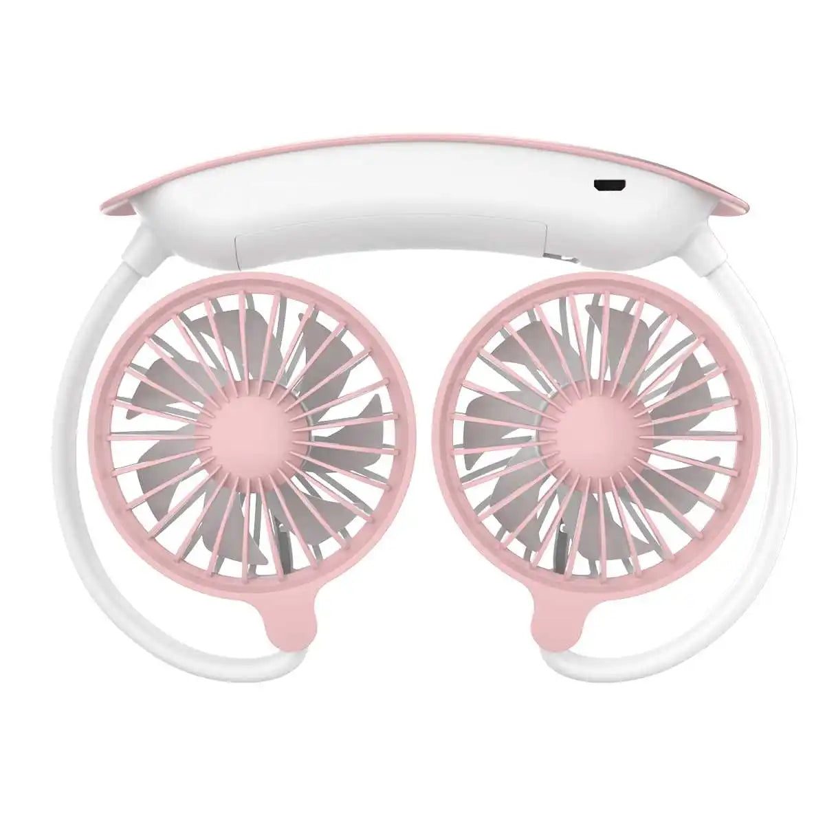 VIBE Portable USB Neck Fan – Foldable 3-Speed Rechargeable