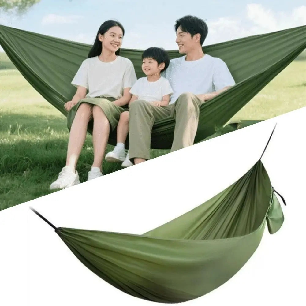 Colorful Dacron Camping Hammock – Single & Double, 200kg
