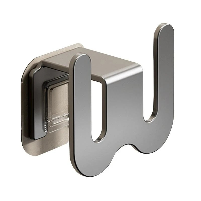 No-Drill Wall-Mounted Slipper Rack – Space Aluminum Hook