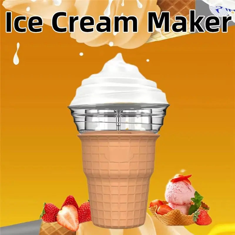 Automatic Ice Cream Maker – DIY Frozen Dessert Machine 450ml