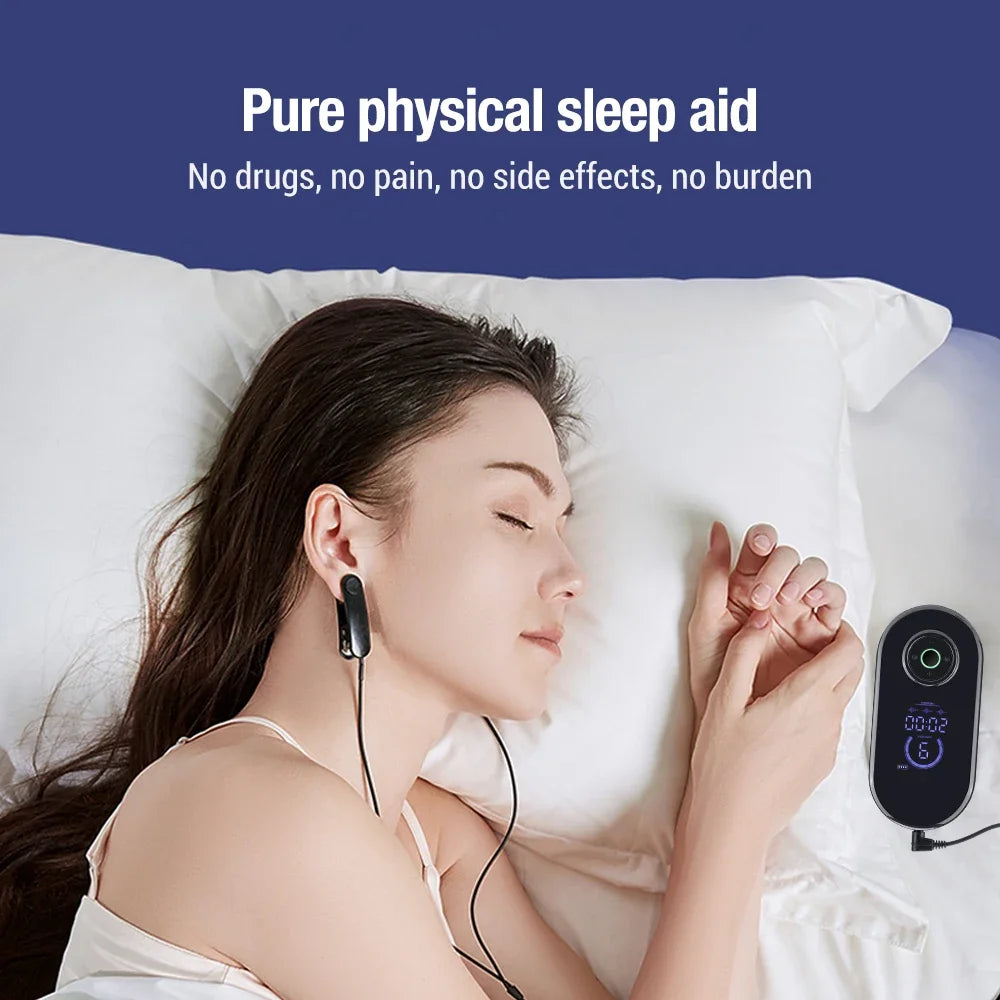 CES Ear Clip Sleep Aid Device – 3 Modes 9 Levels | Hailicare