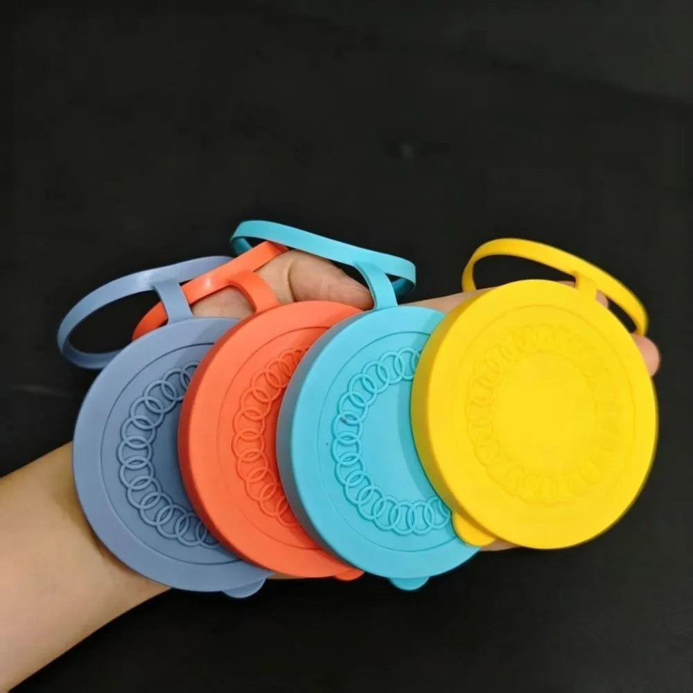 Reusable Silicone Pitcher Lid 3.2" | Flexible Fit 35oz Cover