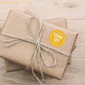 500Pcs Round Thank You Stickers | 12 Designs Gift Seal Labels