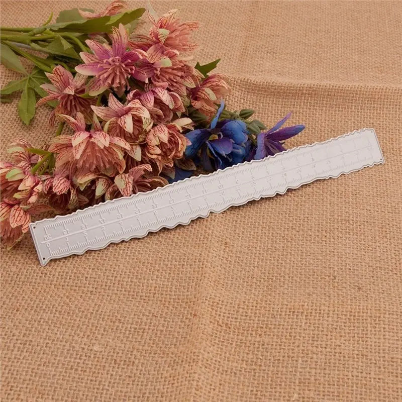 3-Piece Irregular Edge Tape Metal Cutting Dies for Scrapbooking